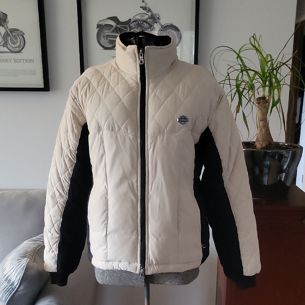 Harley-Davidson Large Cream Vintage